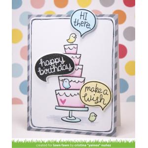 Lawn Fawn Clear Stamps 4″X6″ – Chit Chat