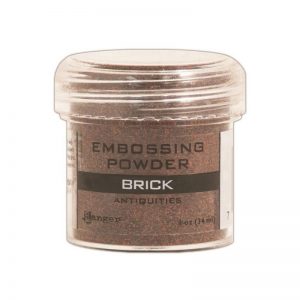 Embossing Powder .56oz Jar – Brick