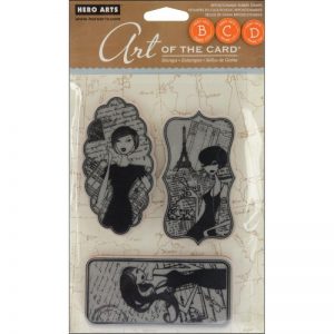Hero Arts Art Of The Card Cling Stamps 4″X6″ Sheet – Enchanted