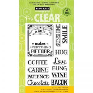 Hero Arts Clear Stamps 4″X6″ Sheet – A Little