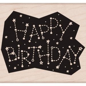 Hero Arts Mounted Rubber Stamps 3.75″X3.25″ – Birthday Constellation