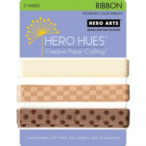 Hero Hues Ribbon 1yd 3/Pkg – Earth