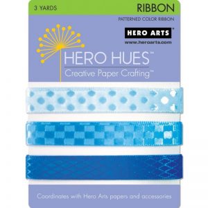 Hero Hues Ribbon 1yd 3/Pkg – Sea