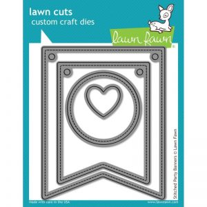 Lawn Cuts Custom Craft Die – Stitched Party Banners