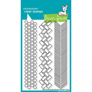 Lawn Fawn Clear Stamps – Interlocking Backdrops