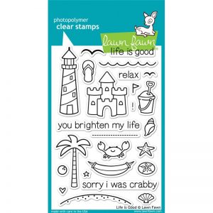 Lawn Fawn Clear Stamps 4″X6″ – Life Is Good