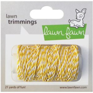 Lawn Trimmings Hemp Cord 21yd – Lemon