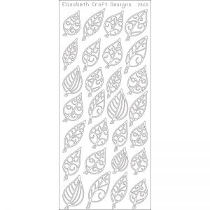 Leaves Small Peel-Off Stickers – Gold