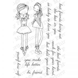 My Favorite Things Wendy Burns Designs Stamps 4″X6″ Sheet – Stylish Firends