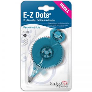 Scrapbook Adhesives E-Z Dots Refillable Dispenser – Permanent, 49′, Use In 12026