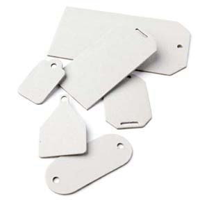 Basic Grey Undressed Chipboard Tags