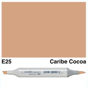 Copic Sketch E25-Caribe Cocoa