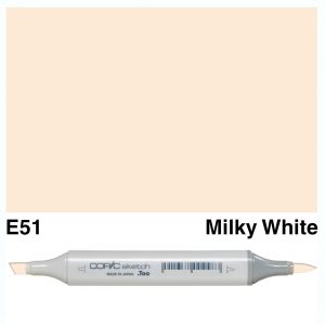 Copic Sketch E51-Milky White