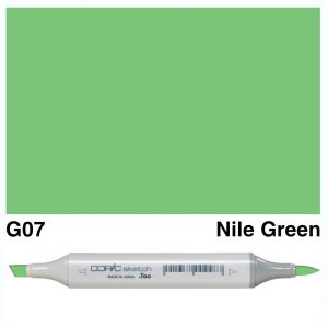 Copic Marker Sketch G07 Nile Green