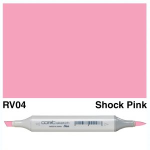 Copic Sketch RV04-Shock Pink