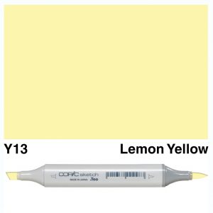 Copic Sketch Y13-Lemon Yellow