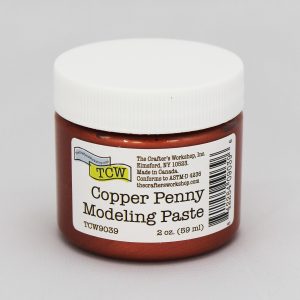 The Crafter’s Workshop Copper Penny Modeling Paste 2 oz.