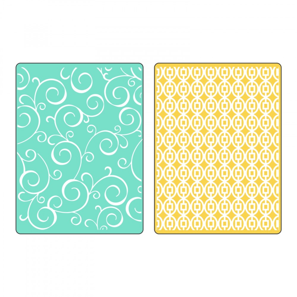 Sizzix Textured Impressions Embossing Folders 2PK – Polka Dots &  Starflowers Set – Ink About It on the go!